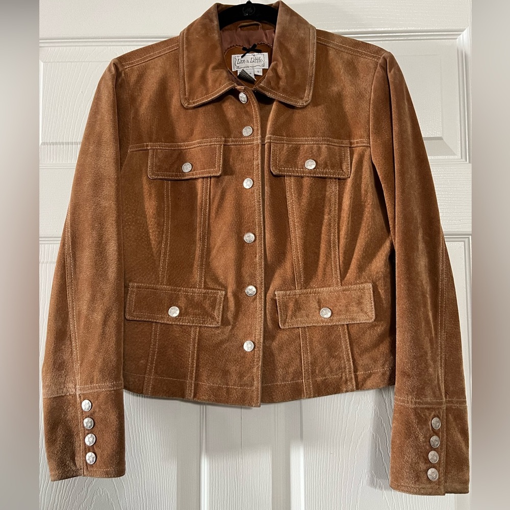 Live a Little suede jacket